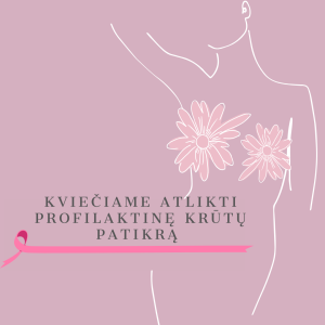 Kviečiame koleges nemokamai atlikti profilaktinę krūtų patikrą