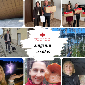 Ačiū, kad žingsniavote kartu!