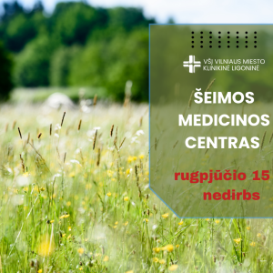 Aktuali informacija pacientams